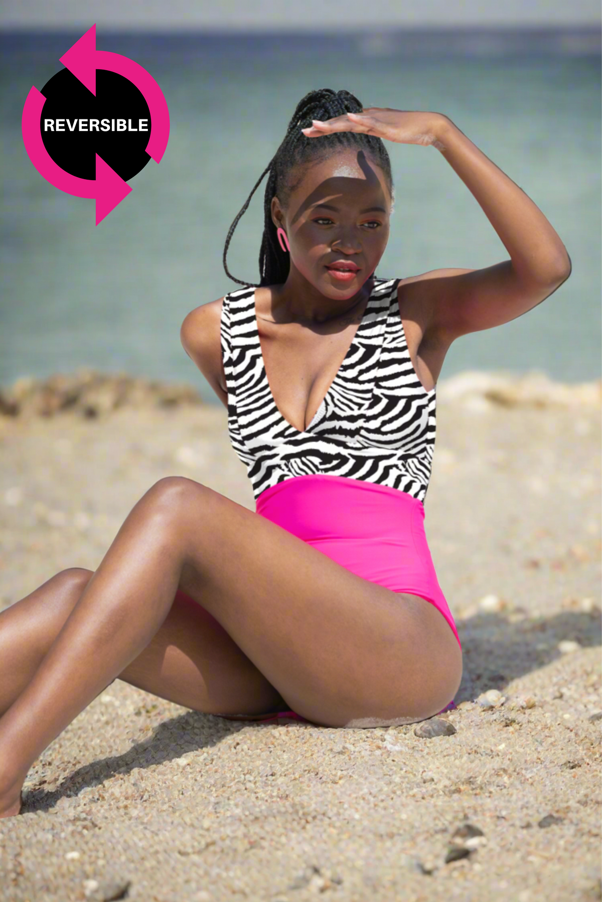 Black Forest Reversible One Piece Swimsuit | Me and the Sea Store