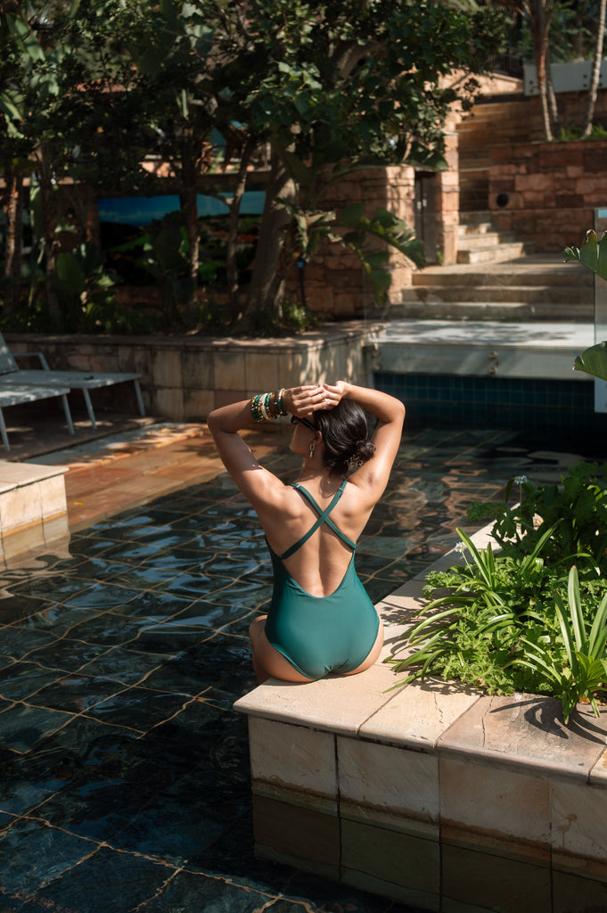 Deep Forest One Piece Swimsuit