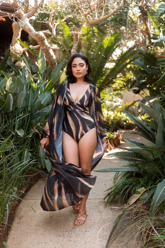 Desert Gold Robe Dress