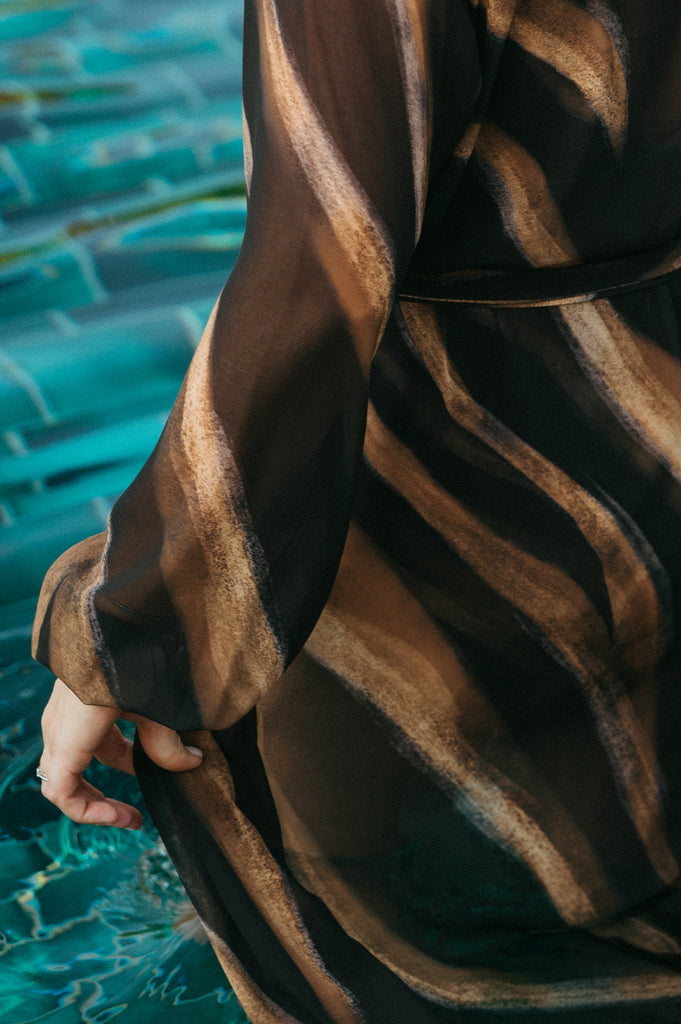 Desert Gold Robe Dress
