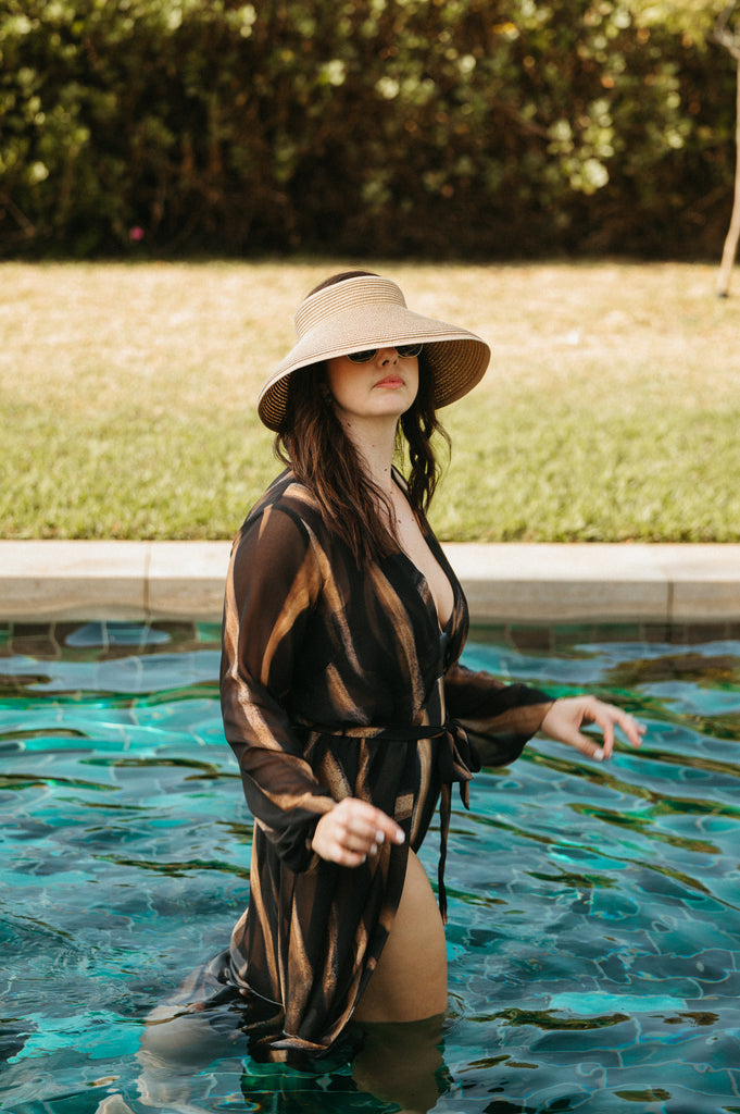 Desert Gold Robe Dress