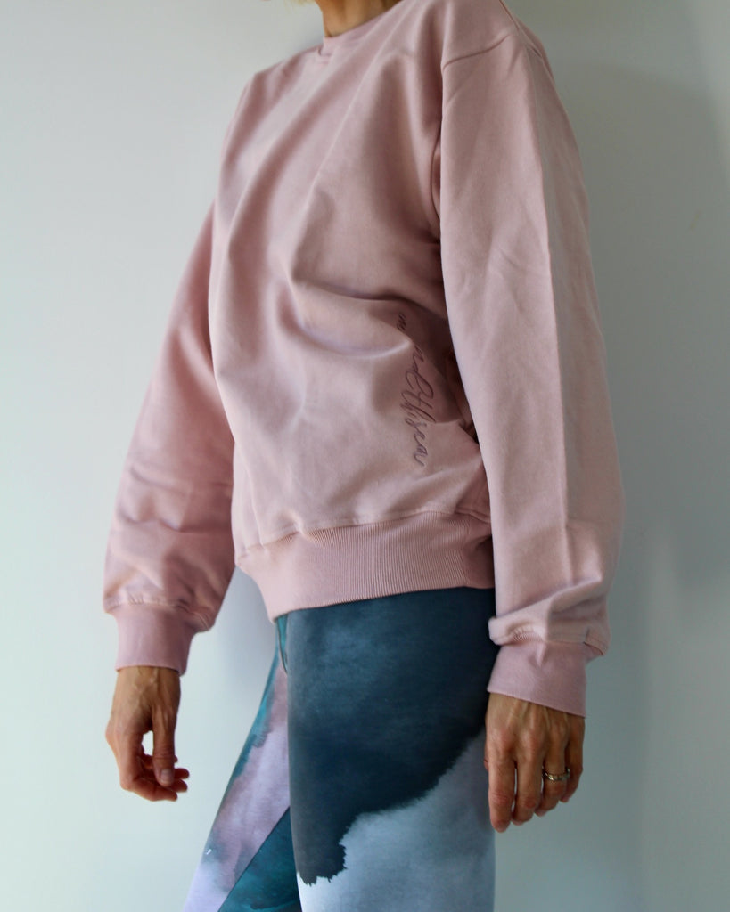 Organic Cotton Blush Sweater Top
